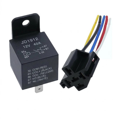 12v 40a pin - 4, socket