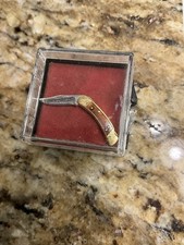 Vtg Mini Buck Knife Signed