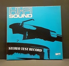 HI-FI SOUND STEREO TEST RECORD