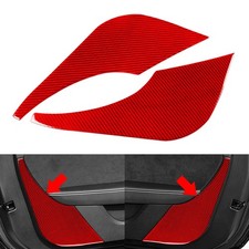 Carbon Fiber Red Interior Door