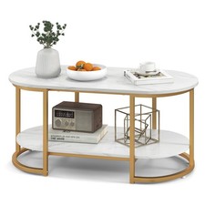 White Marble Coffee Table