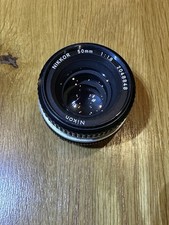 Nikon Nikkor 50mm F1.8 Lens