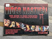 Video Nasties - Allan Bryce - Dark Side Book 1998 Rare