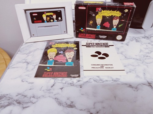 Snes game beavis and butthead - beavis,
