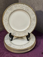 6x Royal Doulton 'Naples' 20 cm (8") Side Plates - Excellent Unused Condition