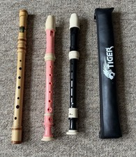 Recorder / flute joblot Tiger