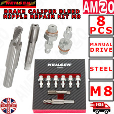 8pcs Brake Caliper Bleed
