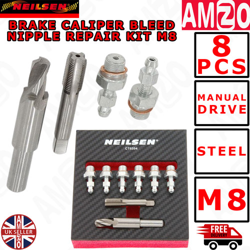 8pcs brake caliper bleed - brake,