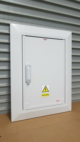 Gas electric meter box cover - electric,