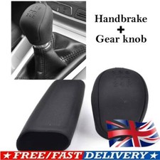 Silicone Non Slip Car Handbrake Cover Gear Head Shift Knob Grip Handle Case UK