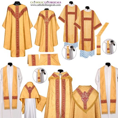 Yellow gold solemn high mass - solemn,