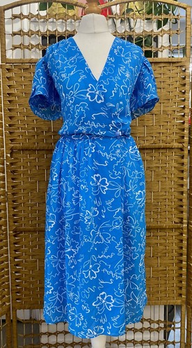 Vintage 1980s tea dress style - vintage,