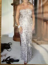 Ladies evening dress 100%