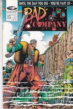 QUALITY COMICS BAD COMPANY #15 DECEMBER 1987 FAST P&P SAME DAY DISPATCH