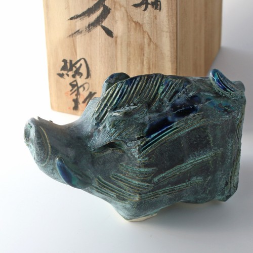 Japanese ceramic sculpture - japanese,