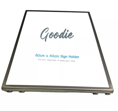 60x45cm hinged lockable poster - 60x45cm,
