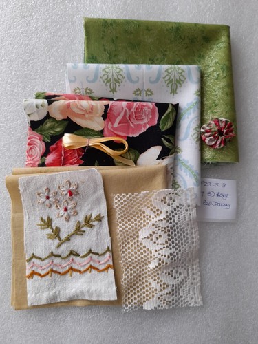 Vintage embroidered linen - vintage,
