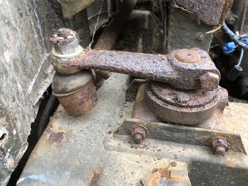 Land rover series - series, steering