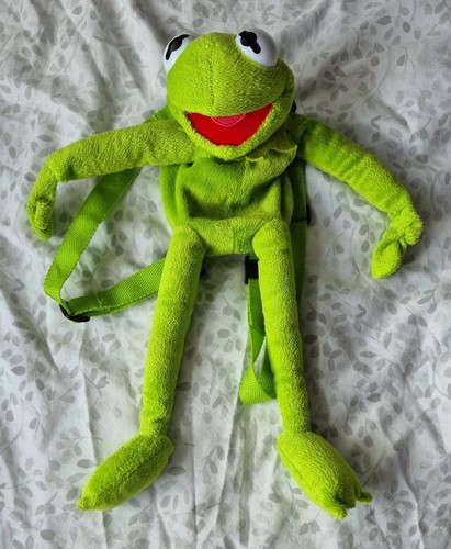 Kermit the frog plush - frog, back