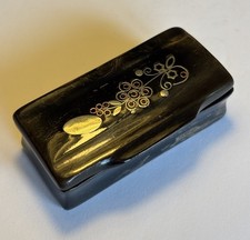 Antique snuff box inlaid - antique, box.