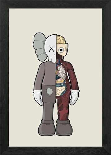 Hypebeast kaw framed wall art - framed,