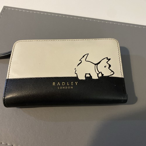 Radley black and - cream, leather