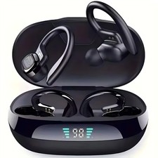 TWS Sports Wireless Bluetooth Earphones Headphones Ear Hook Running Bass Earbuds