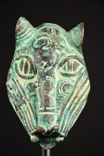 Bronze authentic leopard - bronze:,