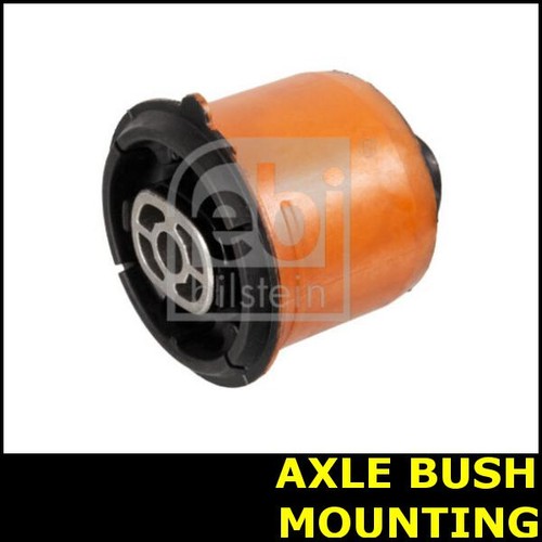 Axle bush mounting - axle,