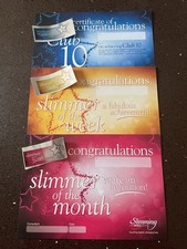 Slimming World Award Certificates And Stickers