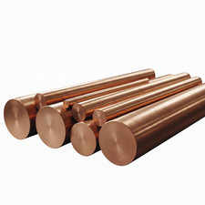 Copper Round Bar Rod 6mm 8mm 10mm 12mm 16mm 20mm Grade C101