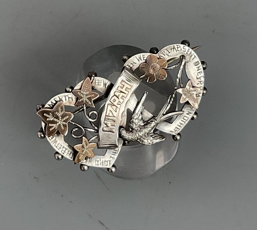 Hallmarked silver mizpah - hallmarked,