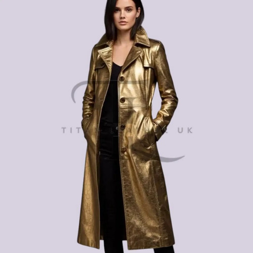Women metallic gold sheep - gold,