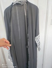 Black Open Abaya Size 54 Excellent Material Brand New