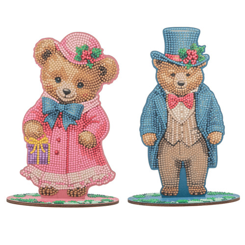 Victorian teddy bears crystal - teddy,