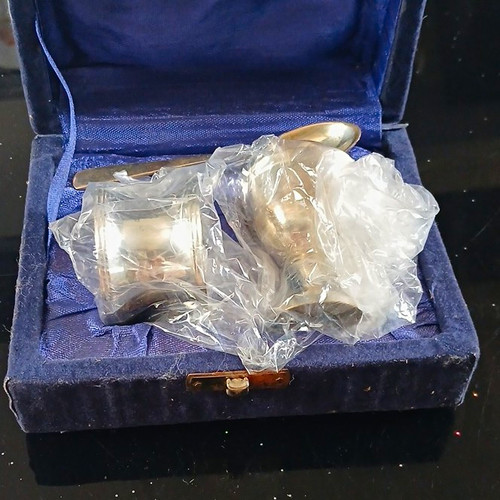 Christening silver coloured - christening, silver-coloured