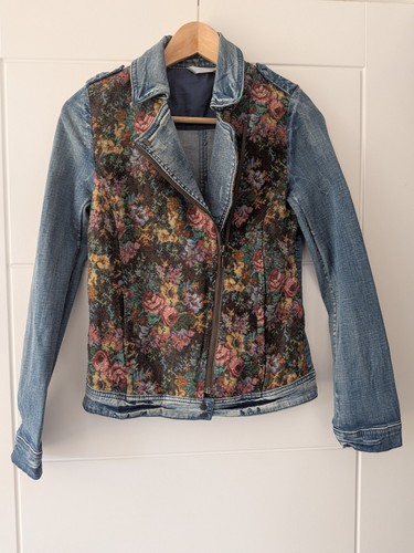 Promod tapestry floral denim - promod,