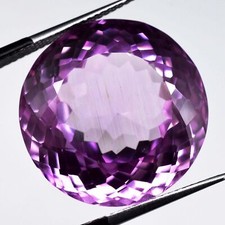 31.90 Ct Natural Mexico Pink Danburite Certified Round Loose STUNNING Gemstone