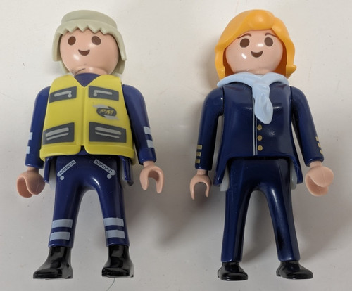 Playmobil airport workers - airport,