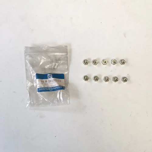 New nos hex nuts - m6, intake