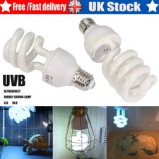 Pet Screw Bulb Plant Reptile UV Lamp Tortoise Lizard Calcium Heating Light Kit