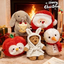 Christmas Plush Toy Set –