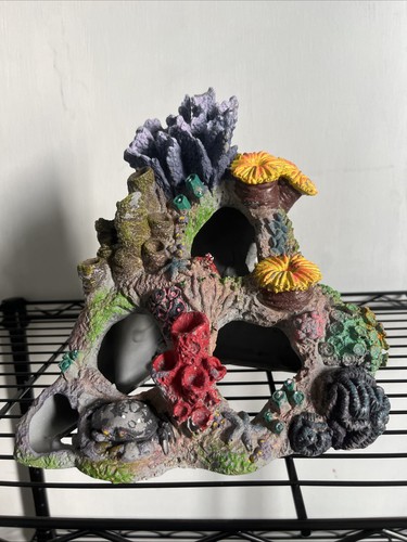 Colorful polyresin coral reef - coral,