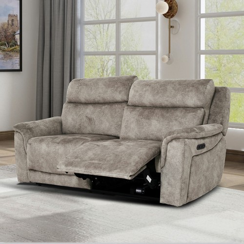 Oscar grey fabric power - grey,