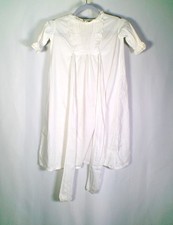 Vintage Cotton White Baby Long