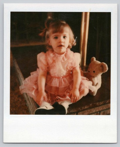 2000 polaroid snapshot toddler - 2000,