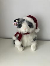 Singing Christmas Cat Plush