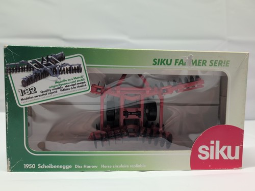 Siku disc harrow red - disc,