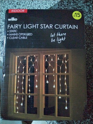 Christmas curtain star fairy - christmas,