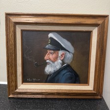 Van Meer Signed Framed Oil